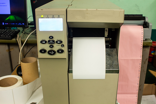 Sticker Printer With Data Encoding Sticker Label Printer Barcode Digital Printer And Applicator Machine ...