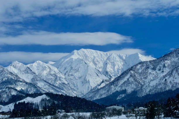 istock Winter mountains covered with snow 1298523591