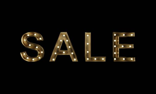 istock Vintage style SALE text sign 1298524828