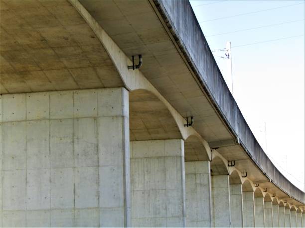 istock Highway looks like Rome aqueduct. 1298530707