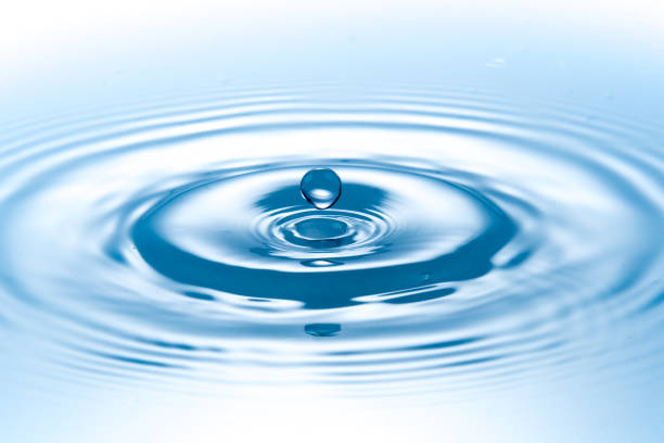 istock drop of water with rippled 1298541836