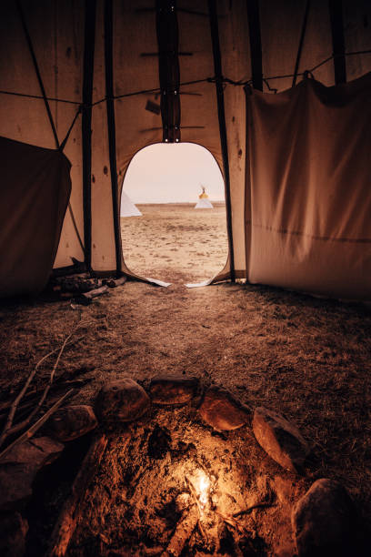 istock Teepee tent in Montana 1298546505