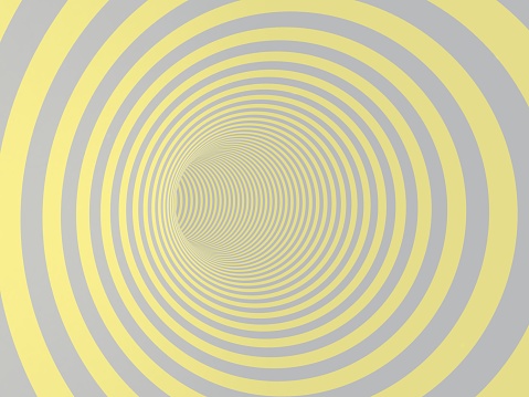yellow and gray spiral