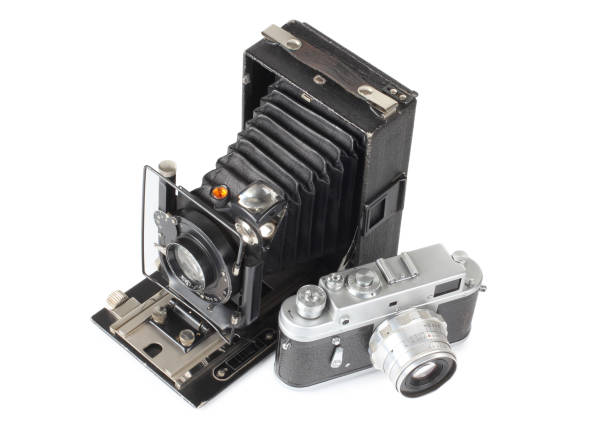 istock Film cameras 1298557437