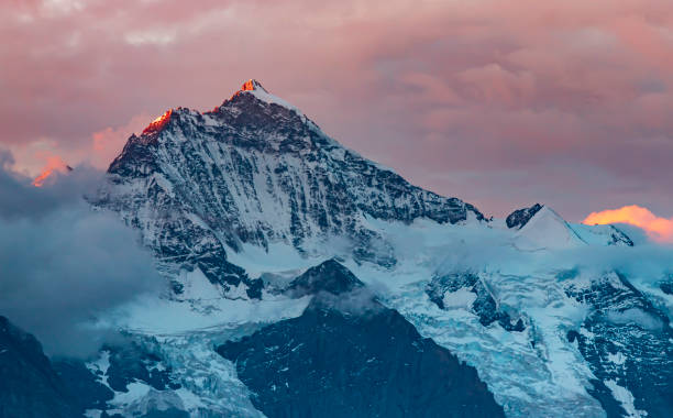 istock Sunrise on Jungfrau 1298562036