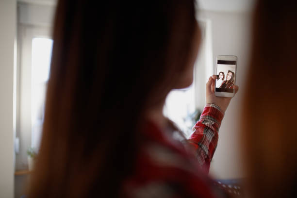 istock Teen friends taking selfie 1298566162