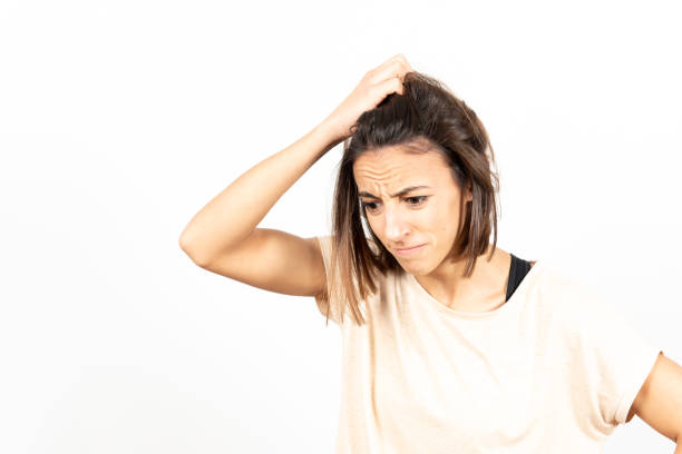 istock Hispanic girl on white background 1298572177