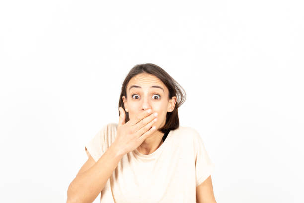 istock Hispanic girl on white background 1298572317