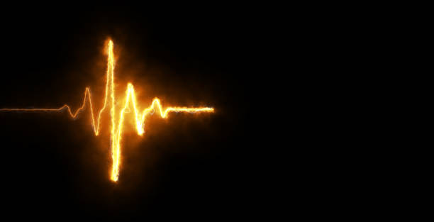 istock Colorful heartbeat rate and pulse on black screen, seamless and loop motion animate 1298573397