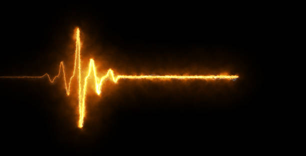 istock Colorful heartbeat rate and pulse on black screen, seamless and loop motion animate 1298573418