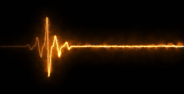 istock Colorful heartbeat rate and pulse on black screen, seamless and loop motion animate 1298573436