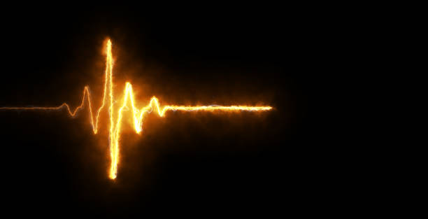 istock Colorful heartbeat rate and pulse on black screen, seamless and loop motion animate 1298573454