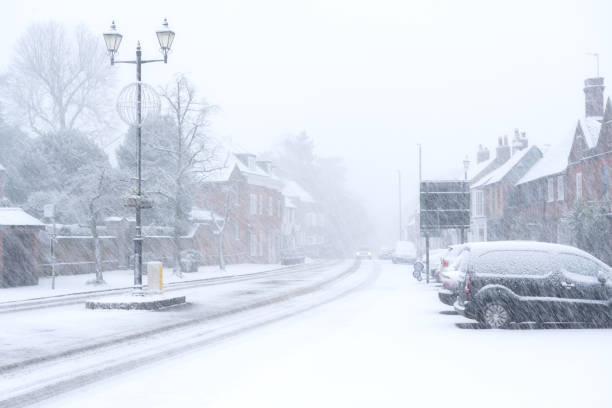 istock Snowy Day In Beaconsfield 1298574948