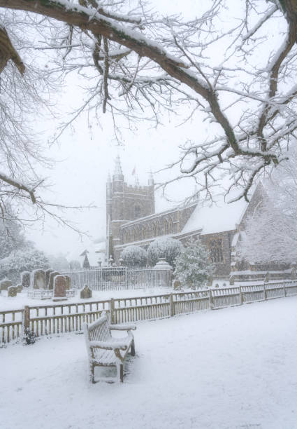 istock Snowy Day In Beaconsfield 1298576239