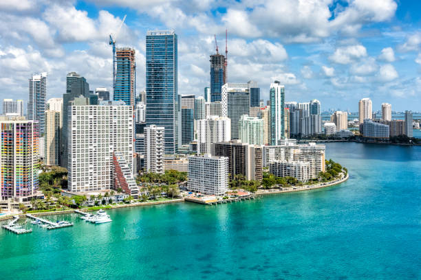 istock Miami Skyline Aerial 1298590623
