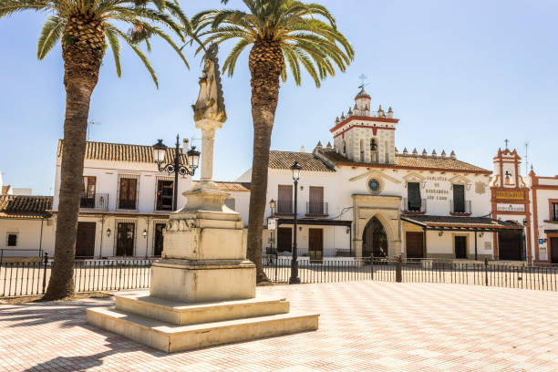 el rocio, spain - huelva province fotografías e imágenes de stock