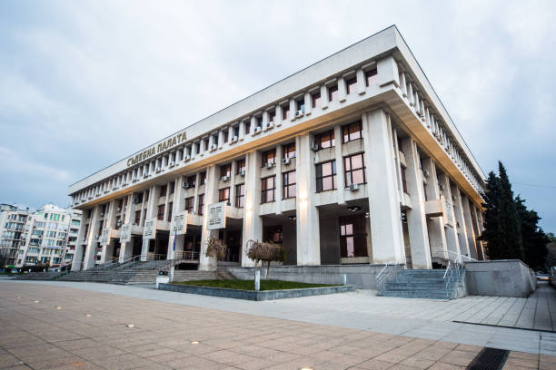 istock Courthouse  Square Downtown  Burgas Bulgaria 1298606996