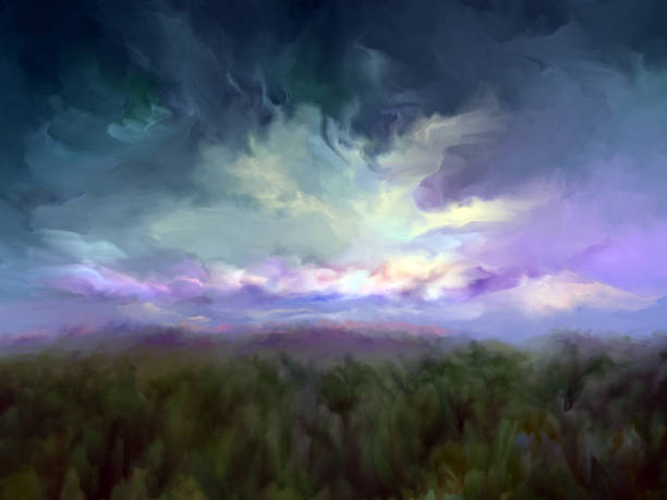 istock forest areas oil painting in impressionism 1298616282