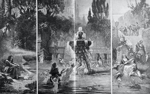 Illustration from 19th century