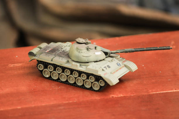 istock miniature battle tanks for decoration and games 1298621524