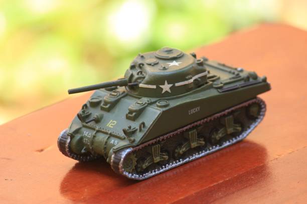 istock miniature battle tanks for decoration and games 1298621708