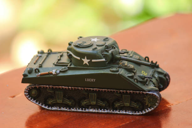 istock miniature battle tanks for decoration and games 1298621845