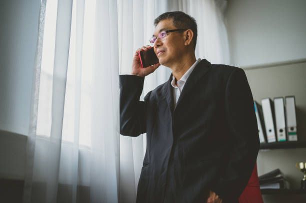 istock Businessman on the phone 1298630753