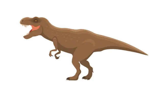 Vector illustration of Dinosaur t rex