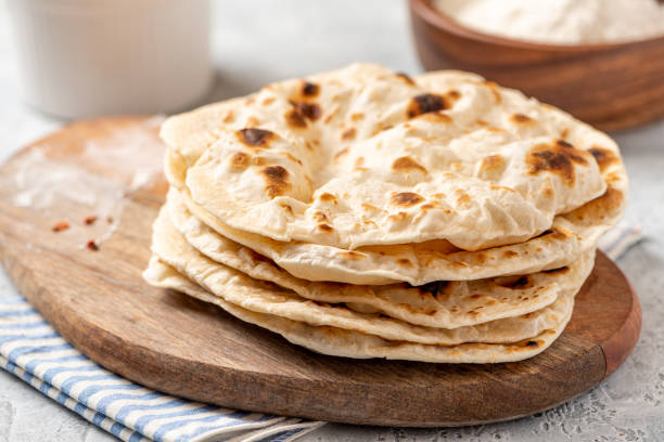 istock Homemade Roti Chapati Flatbread 1298650325