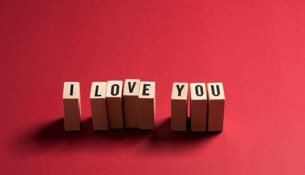 istock I Love You - Valentine's Day, copy space for note and texture 1298677847