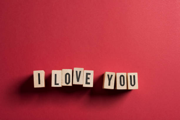 istock I Love You - Valentine's Day, copy space for note and texture 1298678732