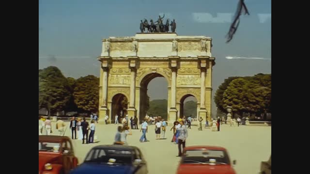France 1976, Arc de Triomphe Paris