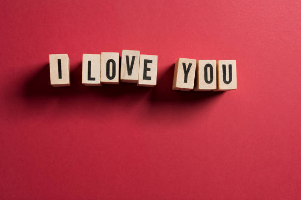 istock I Love You - Valentine's Day, copy space for note and texture 1298685832