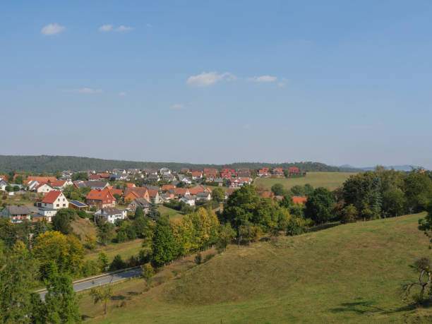 istock small village with truss houses in germany 1298694255