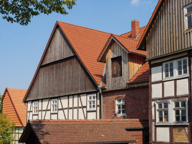istock small village with truss houses in germany 1298694457