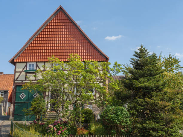 istock small village with truss houses in germany 1298694567