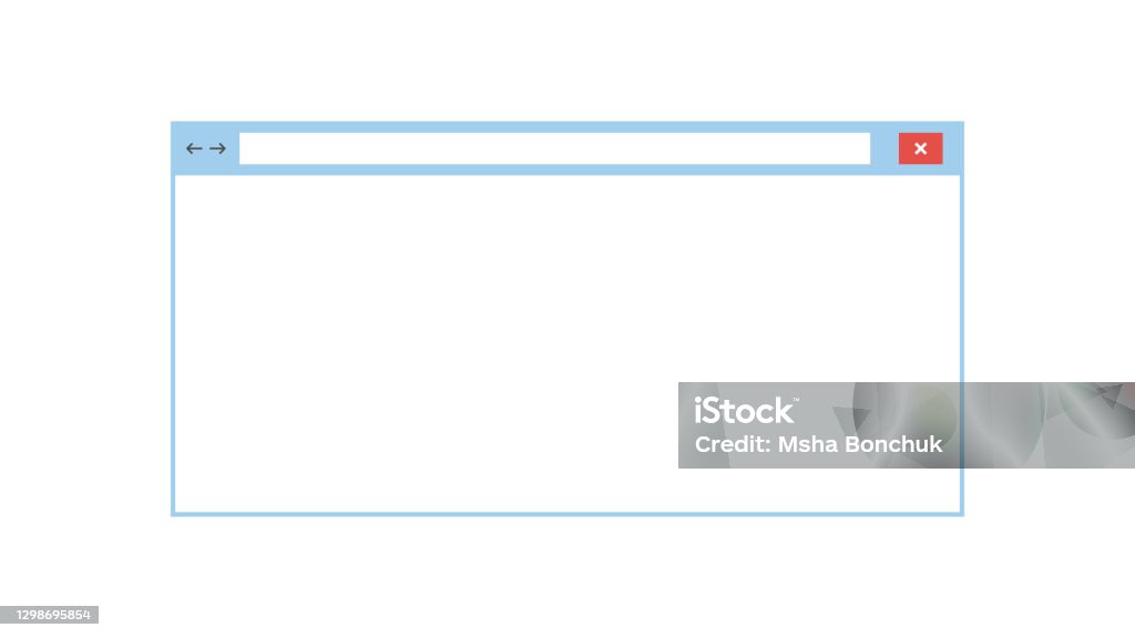 Browser Frame Dimensions Browser Mockup Frames Design Template With Browser Window For Mobile ...