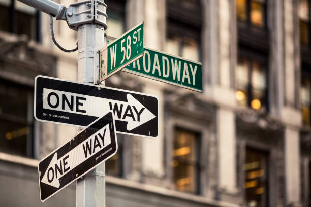 istock Street sign on Broadway in Manhattan 1298697937