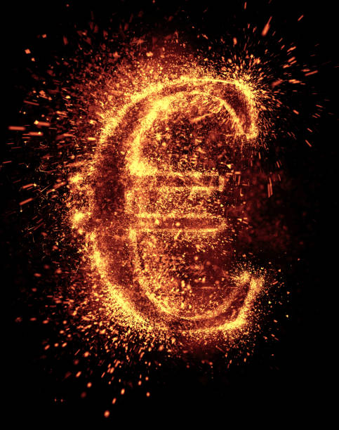 istock Alphabet spark is isolated on black background 1298702438
