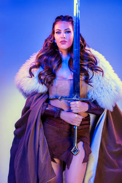 istock Beautiful Viking Woman 1298709924