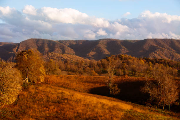 istock Appalachian mountains in the autumn at sunset 1298713926