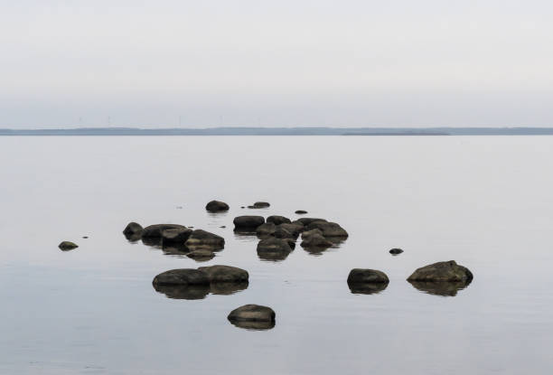 Free Stock Photo of Group of Rocks in the Middle of a Body of Water ...