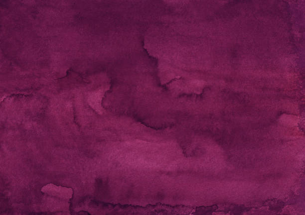 istock Watercolor deep crimson background texture, hand painted. Watercolour vintage pink backdrop. Stains on paper 1298724048