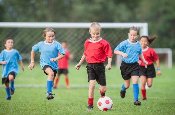 istock Kick the ball to the other side! 1298736034