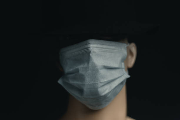 istock head of mannequine using face mask and covered by black hat 1298736605