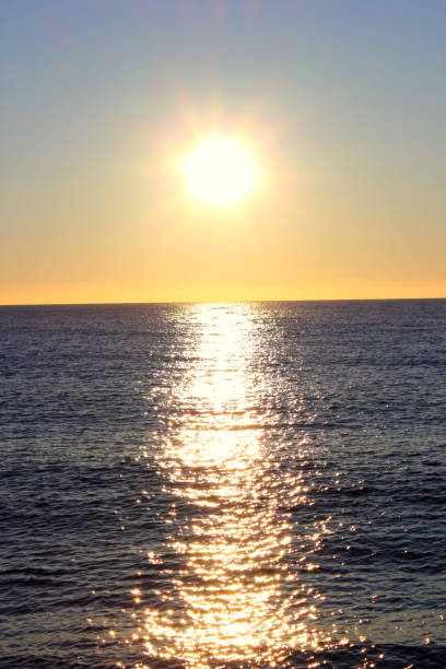 istock Sunrise on the beach in Barcelona 1298743820
