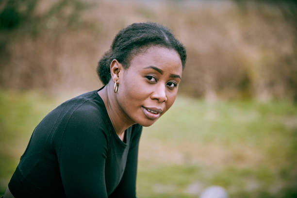 istock African woman looking in camera 1298746629