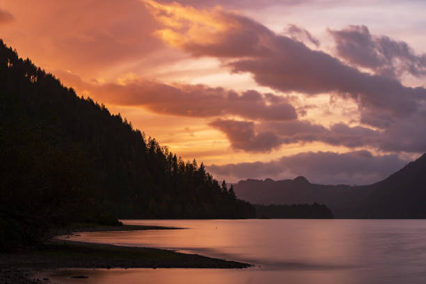 istock Lake Cowichan Sunset 1298760586
