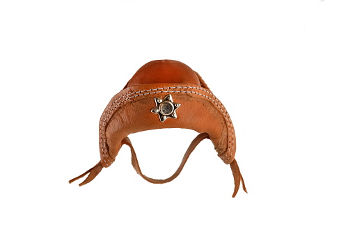 leather hat, typical of the cangaceiros of the Brazilian hinterland