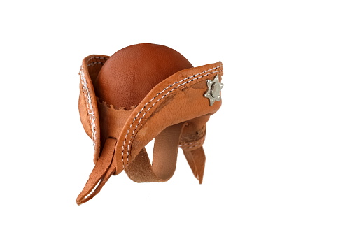 leather hat, typical of the cangaceiros of the Brazilian hinterland